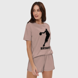 Женская пижама с шортиками хлопок Basketball Star - Kobe Bryant - фото 2