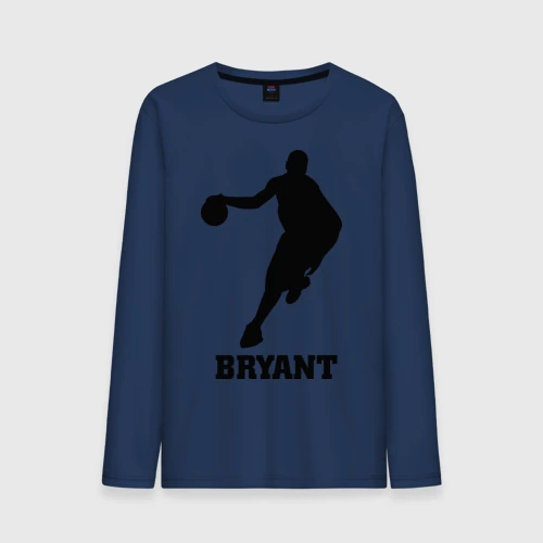 Мужской лонгслив хлопок Basketball Star - Kobe Bryant
