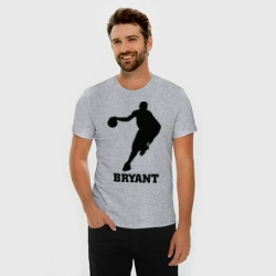 Мужская футболка хлопок Slim Basketball Star - Kobe Bryant - фото 2