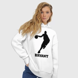 Женское худи Oversize хлопок Basketball Star - Kobe Bryant - фото 2