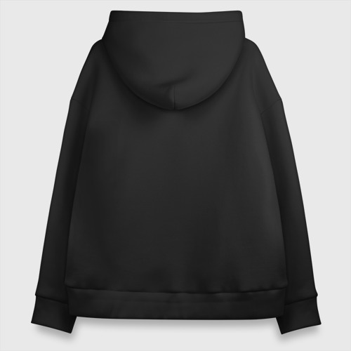 Женское худи Oversize хлопок КПРФ, цвет черный - фото 2