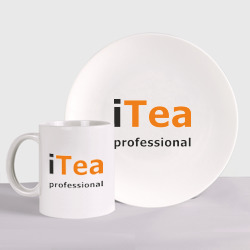 Набор: тарелка + кружка ITea professional