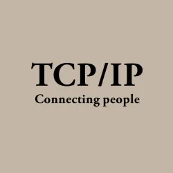 Мужской свитшот хлопок TCP/IP Connecting people - фото 2