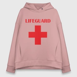 Женское худи Oversize хлопок Спасатель