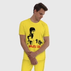 Мужская пижама хлопок Брюс ли 5 - фото 2