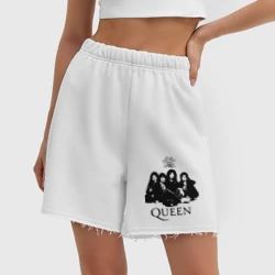 Женские шорты oversize футер хлопок Queen All - фото 2