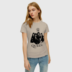 Женская футболка хлопок Queen All - фото 2