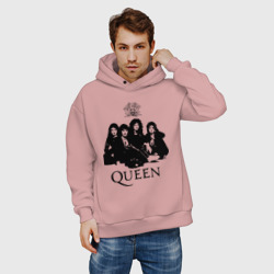 Мужское худи Oversize хлопок Queen All - фото 2