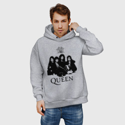 Мужское худи Oversize хлопок Queen All - фото 2