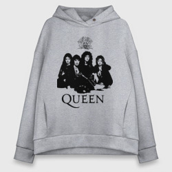 Женское худи Oversize хлопок Queen All