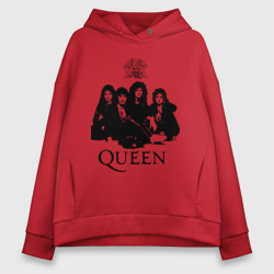 Женское худи Oversize хлопок Queen All