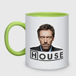 Кружка двухцветная Gregory House M.D