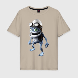 Мужская футболка хлопок Oversize Crazy frog