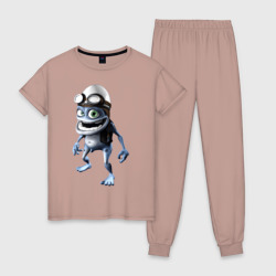 Женская пижама хлопок Crazy frog