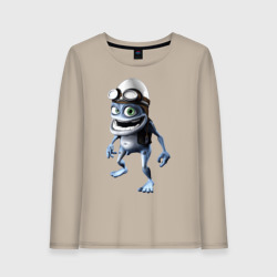 Женский лонгслив хлопок Crazy frog