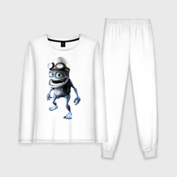 Женская пижама с лонгсливом хлопок Crazy frog