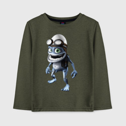 Детский лонгслив хлопок Crazy frog