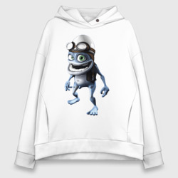 Женское худи Oversize хлопок Crazy frog