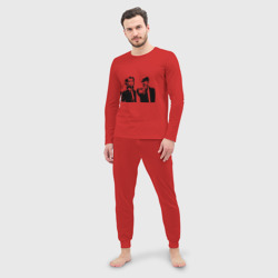 Мужская пижама с лонгсливом хлопок Криминальное чтиво 2 - фото 2