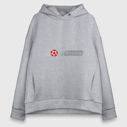 Женское худи Oversize хлопок Leon