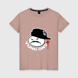Женская футболка хлопок Yung Onix
