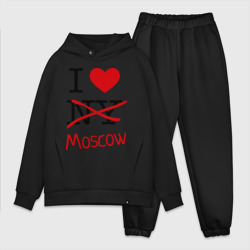 Мужской костюм oversize хлопок I love Moscow 2