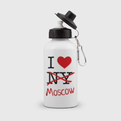 Бутылка спортивная I love Moscow 2