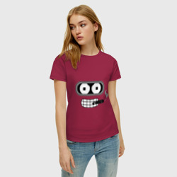 Женская футболка хлопок Bender - фото 2