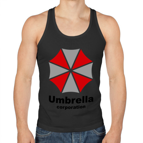 Мужская майка борцовка Umbrella corporation Фото 01 Мужская майка борцовка Umbrella corporation Фото 01