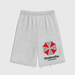 Женские шорты oversize футер хлопок Umbrella corporation