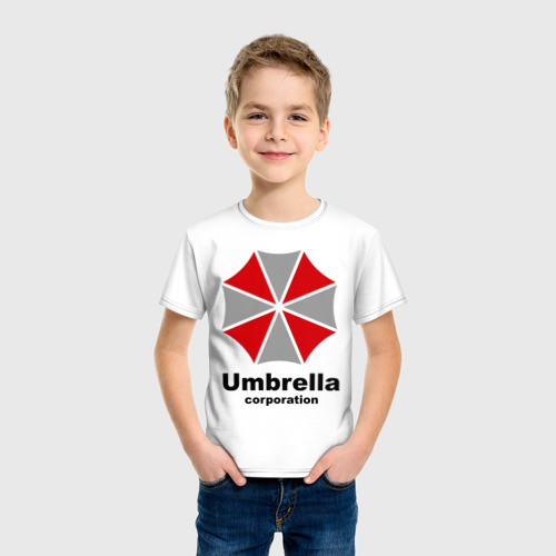 Детская футболка хлопок Umbrella corporation - фото 3