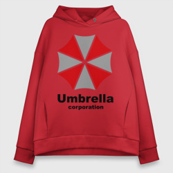 Женское худи Oversize хлопок Umbrella corporation