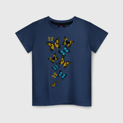 Детская футболка хлопок Полет бабочки