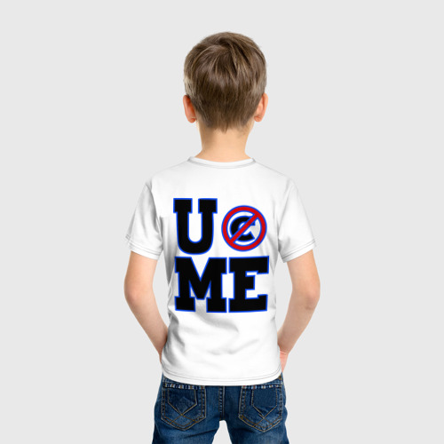 Детская футболка хлопок WWE John Cena Never Give Up - фото 4