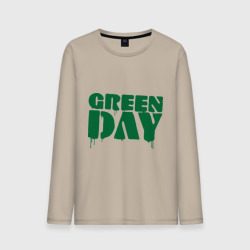 Мужской лонгслив хлопок Green day 4