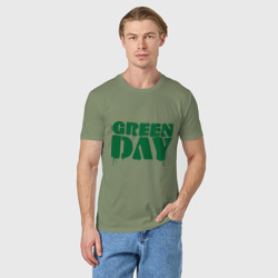 Мужская футболка хлопок Green day 4 - фото 2