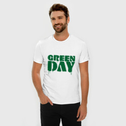 Мужская футболка хлопок Slim Green day 4 - фото 2