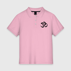 Женское поло хлопок Ом-Йога