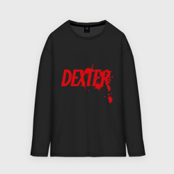 Женский лонгслив oversize хлопок Dexter - Декстер