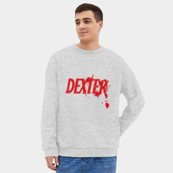 Мужской свитшот oversize без начеса хлопок Dexter - Декстер - фото 2