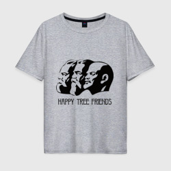 Мужская футболка хлопок Oversize Happy Tree Friends 2