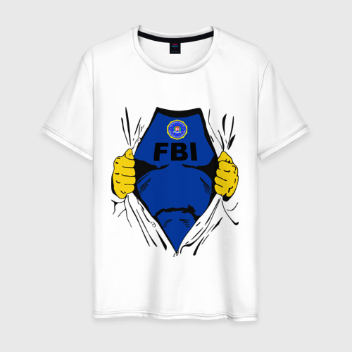 Мужская футболка хлопок Я из FBI