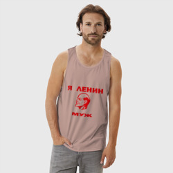 Мужская майка хлопок Ленин муж - фото 2