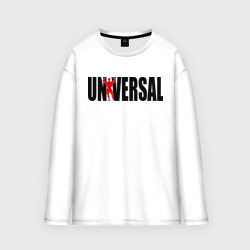 Мужской лонгслив oversize хлопок Universal bodybilding