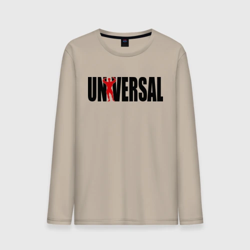 Мужской лонгслив хлопок Universal bodybilding