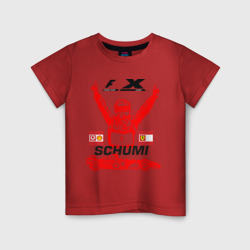 Детская футболка хлопок F1 X Schumaher