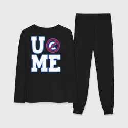 Женская пижама с лонгсливом хлопок WWE John Cena \"Never Give Up\" 2