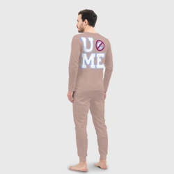 Мужская пижама с лонгсливом хлопок WWE John Cena \"Never Give Up\" 2 - фото 2