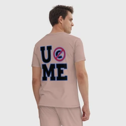 Мужская пижама хлопок WWE John Cena "Never Give Up" 3 - фото 2