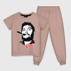 Детская пижама хлопок Че Гевара с сигарой